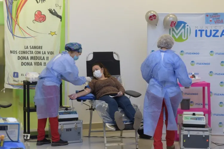 EN ITUZAINGÓ, DONAR SANGRE ES DAR VIDA